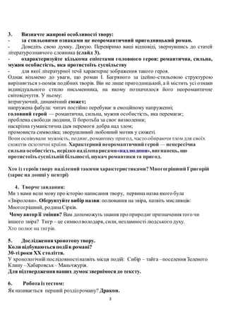 Розділ 1 Наталка - символ сили | Українська література