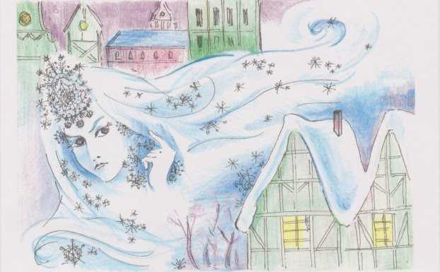 Твір "Снігове містечко": опис незабутньої зимової казки